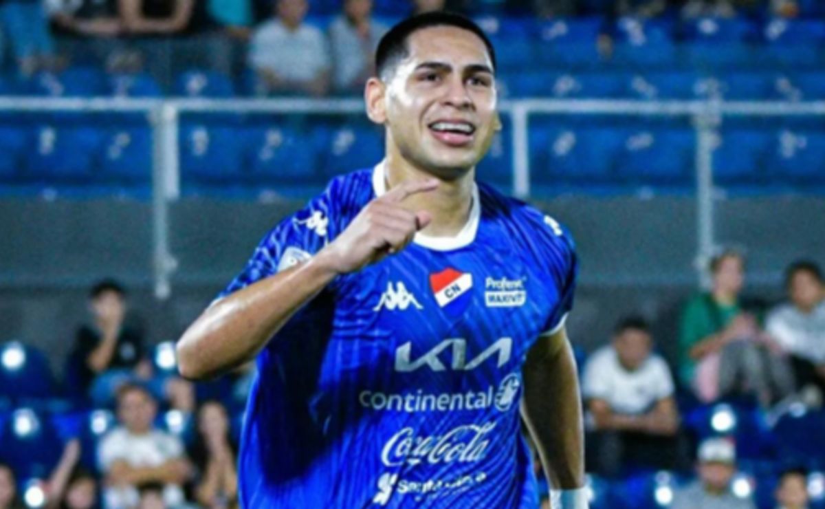 Gustavo Caballero, atacante paraguaio sondado pelo Vasco tem bons números no Nacional-PAR