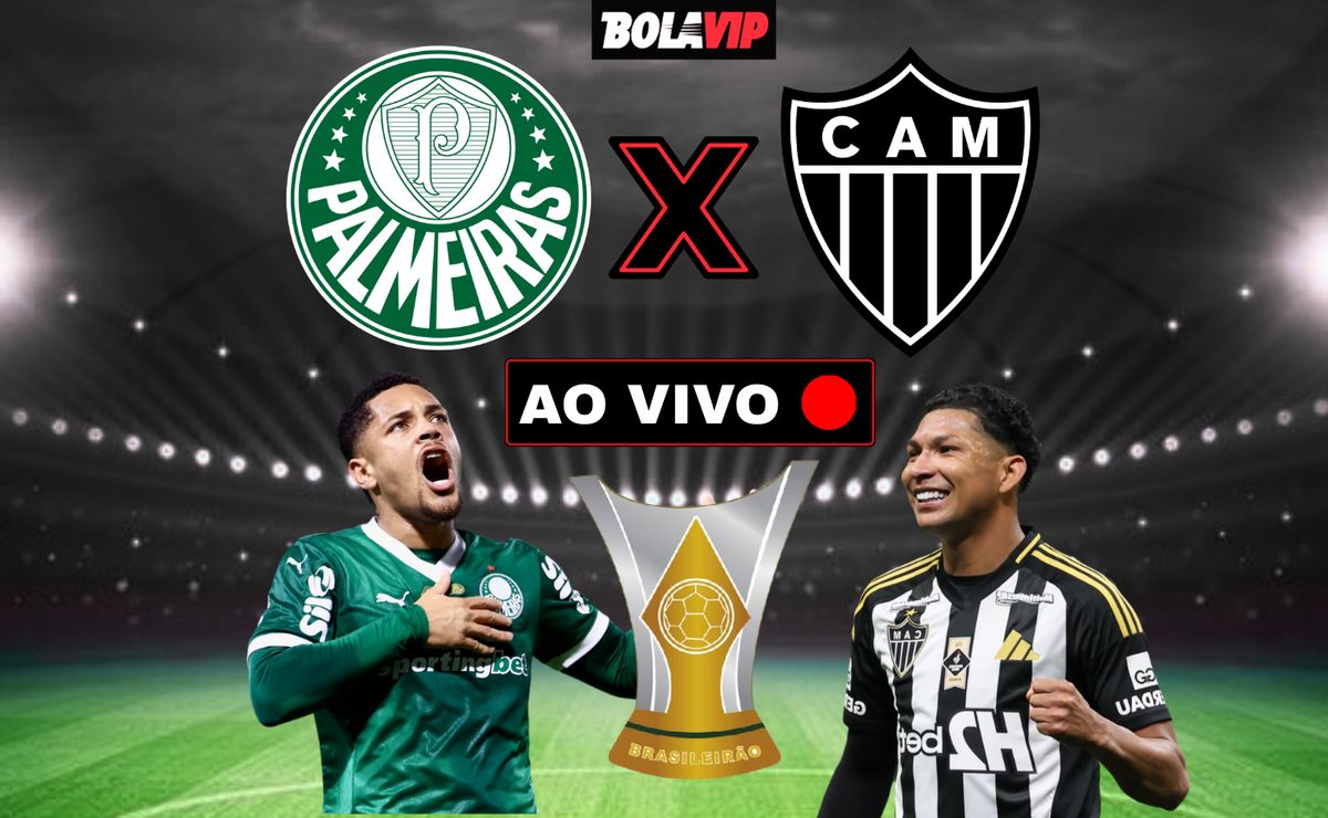 Palmeiras x Atlético-MG AO VIVO – Pré-jogo rolando pelo Brasileirão Betano