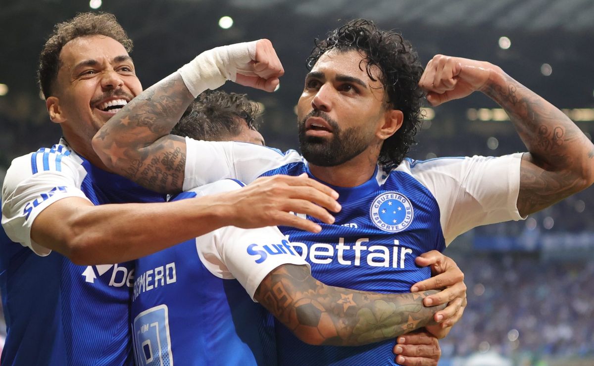 Gabigol brilha, marca duas vezes e é exaltado pela torcida do Cruzeiro