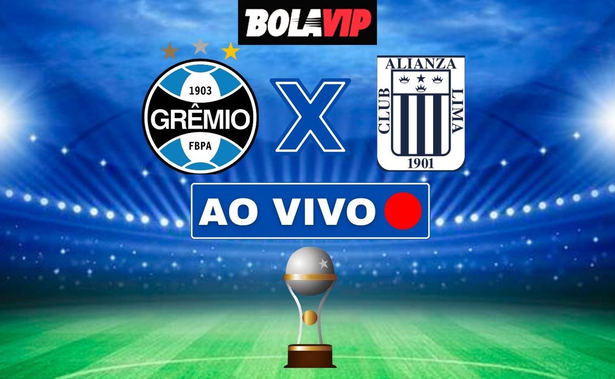 Grêmio x Alianza Lima AO VIVO – 1 x 0 – Gustavo Martins abre o placar pela Copa Sul-Americana