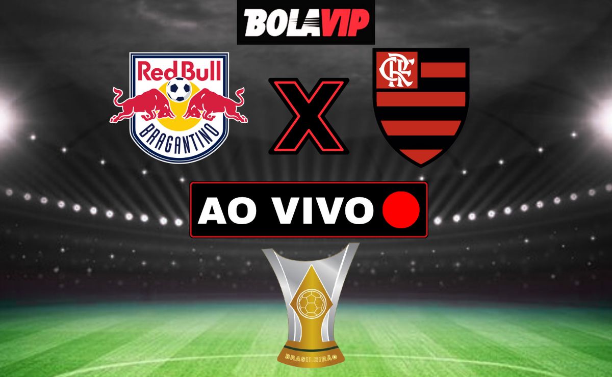 Bragantino x Flamengo AO VIVO – 1 x 1 – Léo Pereira deia tudo igual pelo Brasileirão Betano