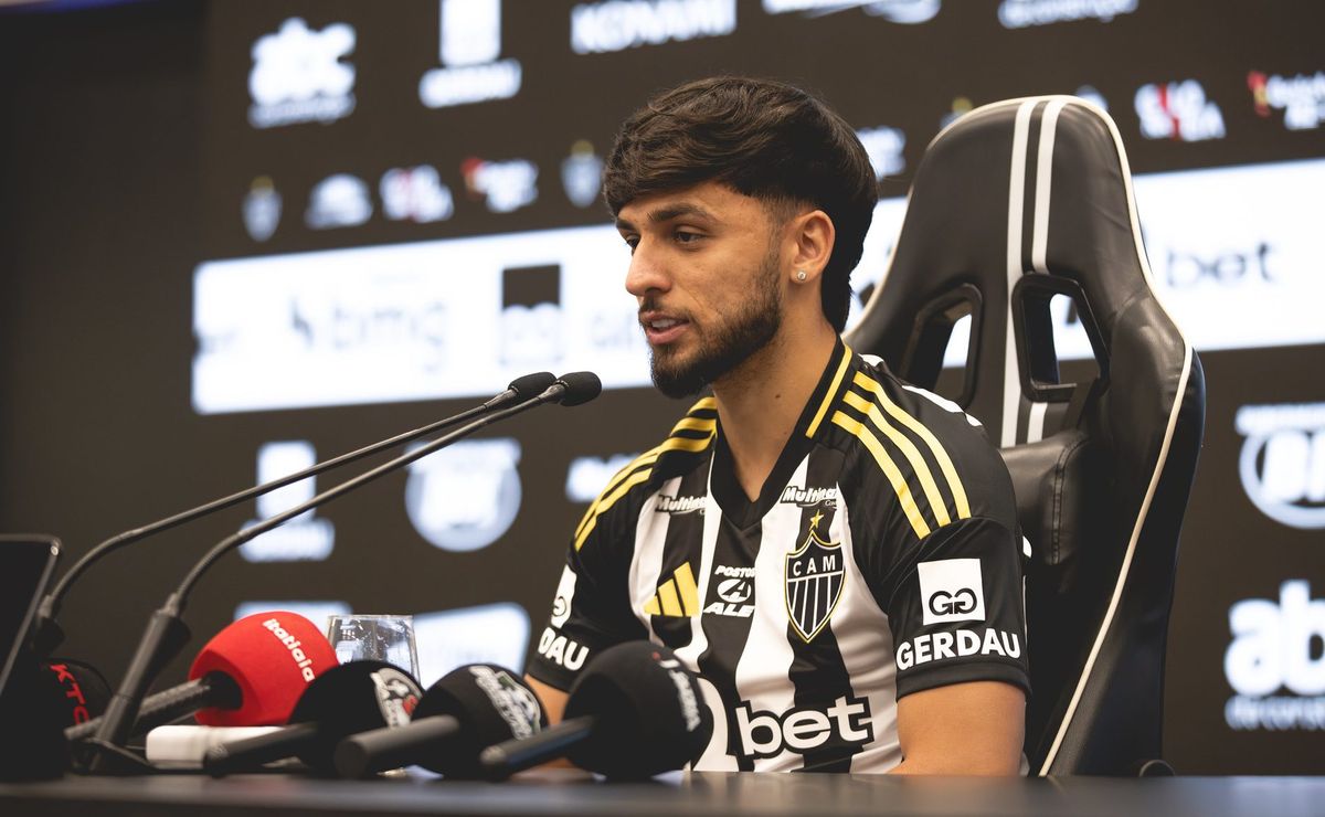 Biel, novo reforço do Atlético-MG, manda recado para o Flamengo e projeta duelo pelo Brasileirão Betano