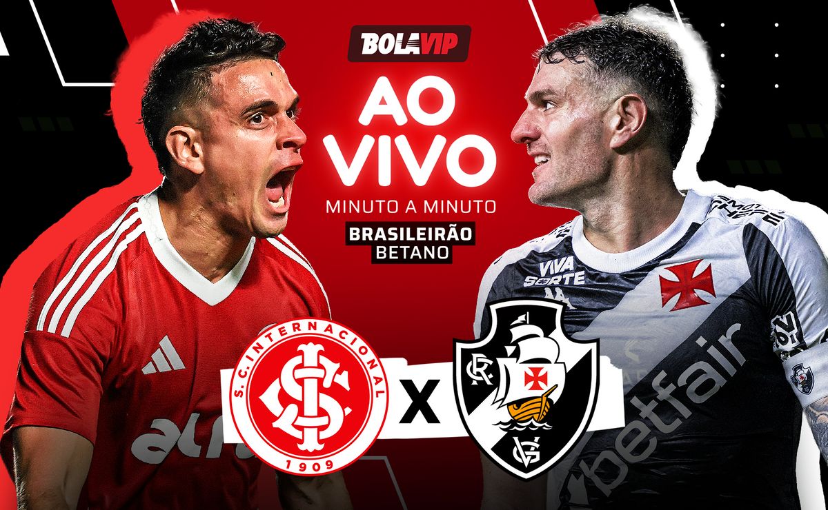 Internacional x Vasco AO VIVO – 0 x 1 – Rayan abre o placar pelo Brasileirão Betano