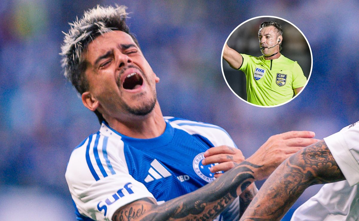 Decisão de Raphael Klaus sobre entrada forte de Fagner em Cruzeiro x Ceará gera polêmica no Brasileirão