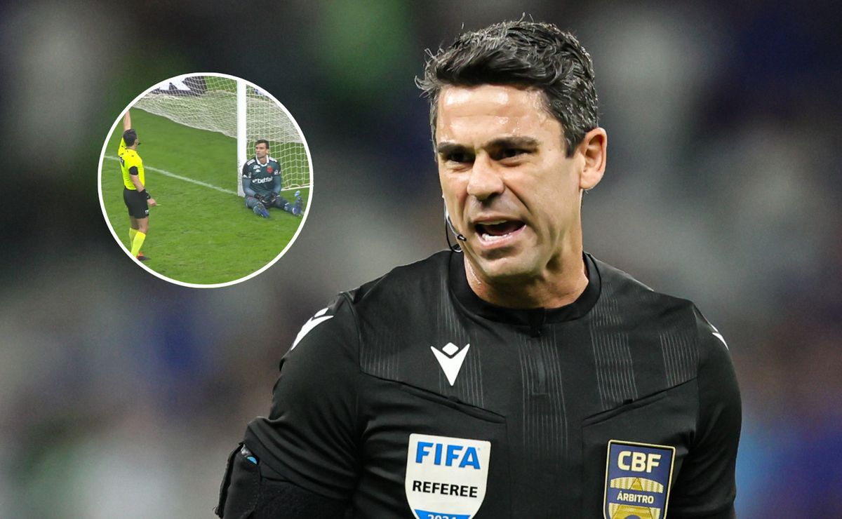 Flávio Rodrigues expõe situação em súmula após expulsar Léo Jardim por cera em Inter x Vasco: “Se negou”