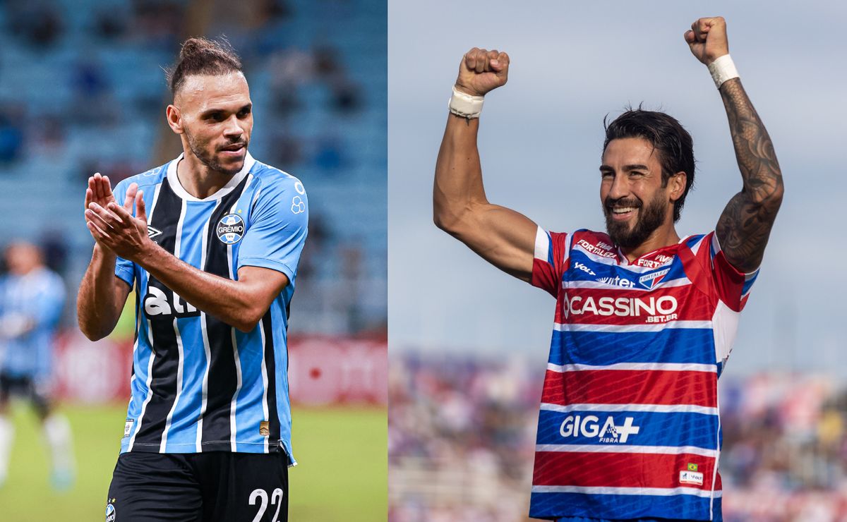 Grêmio e Fortaleza duelam com táticas distintas e desempenhos parecidos no Brasileirão Betano