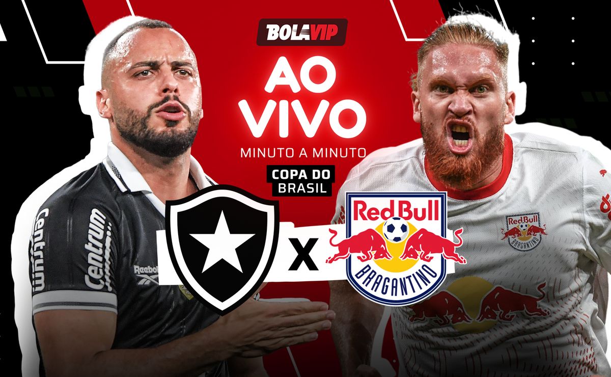 Botafogo x Bragantino AO VIVO – 0 x 0 – Primeiro Tempo em andamento pela Copa Betano do Brasil
