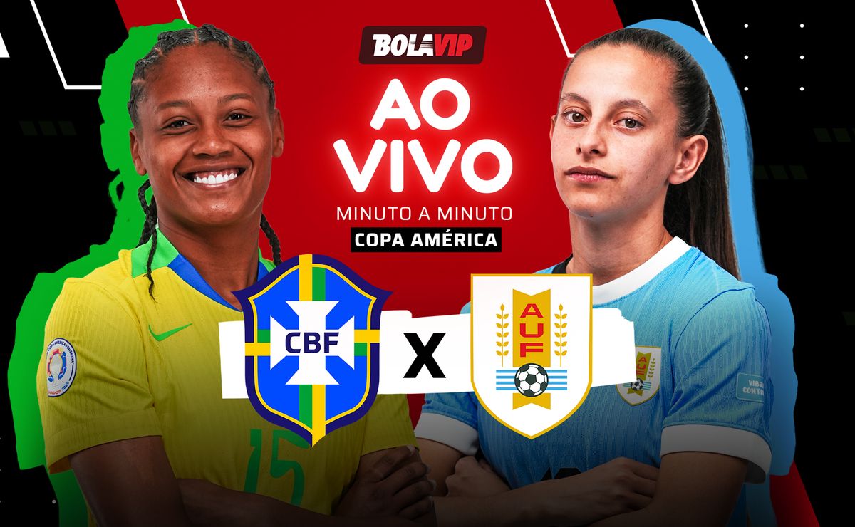 Brasil x Uruguai AO VIVO – Onde assistir ao jogo em tempo real pela Copa América Feminina
