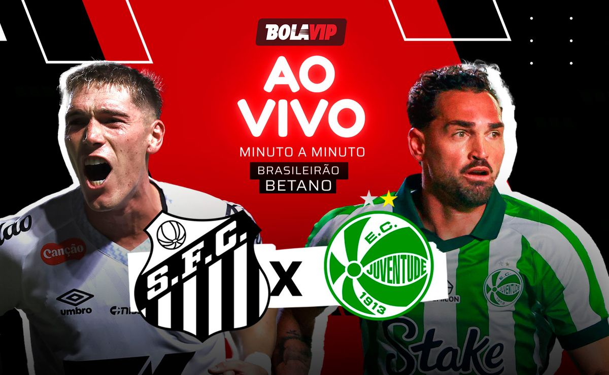 Neymar brilha, Santos vence o Juventude por 3 a 1 e deixa o Z4 do Brasileirão Betano