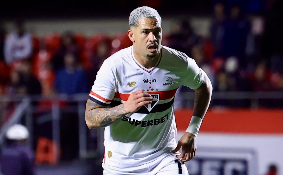 Luciano é a principal esperança do São Paulo contra o Atlético Nacional na Libertadores