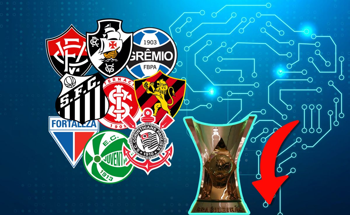Quem vai cair para a Série B? inteligência artificial crava Sport, Juventude, Fortaleza e Vitória sendo rebaixados