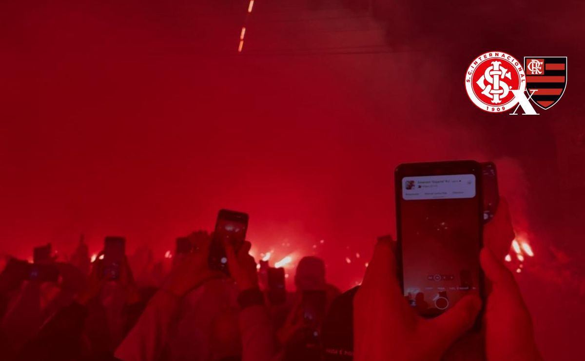 Internacional faz festa histórica antes do confronto contra o Flamengo, confira: