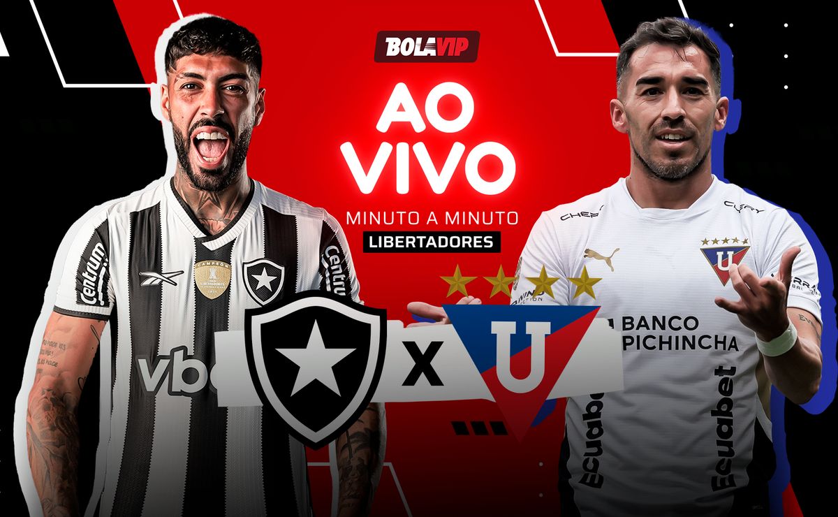LDU x Botafogo AO VIVO – Saíram as escalações com Montoro iniciando no banco de reservas pela Libertadores