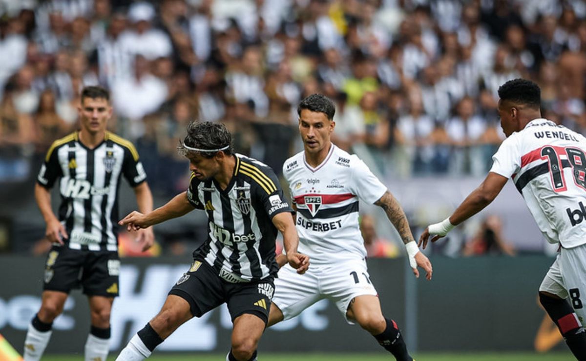 Atlético-MG não perde há cinco anos para o São Paulo