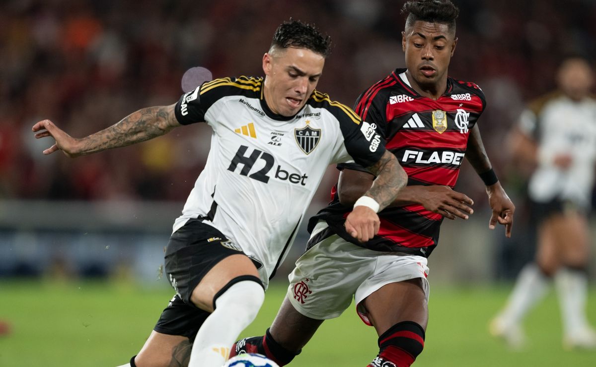 Lucas Tanaka revela que conversas  entre Atlético-MG e Saravia por renovação seguem paralisadas