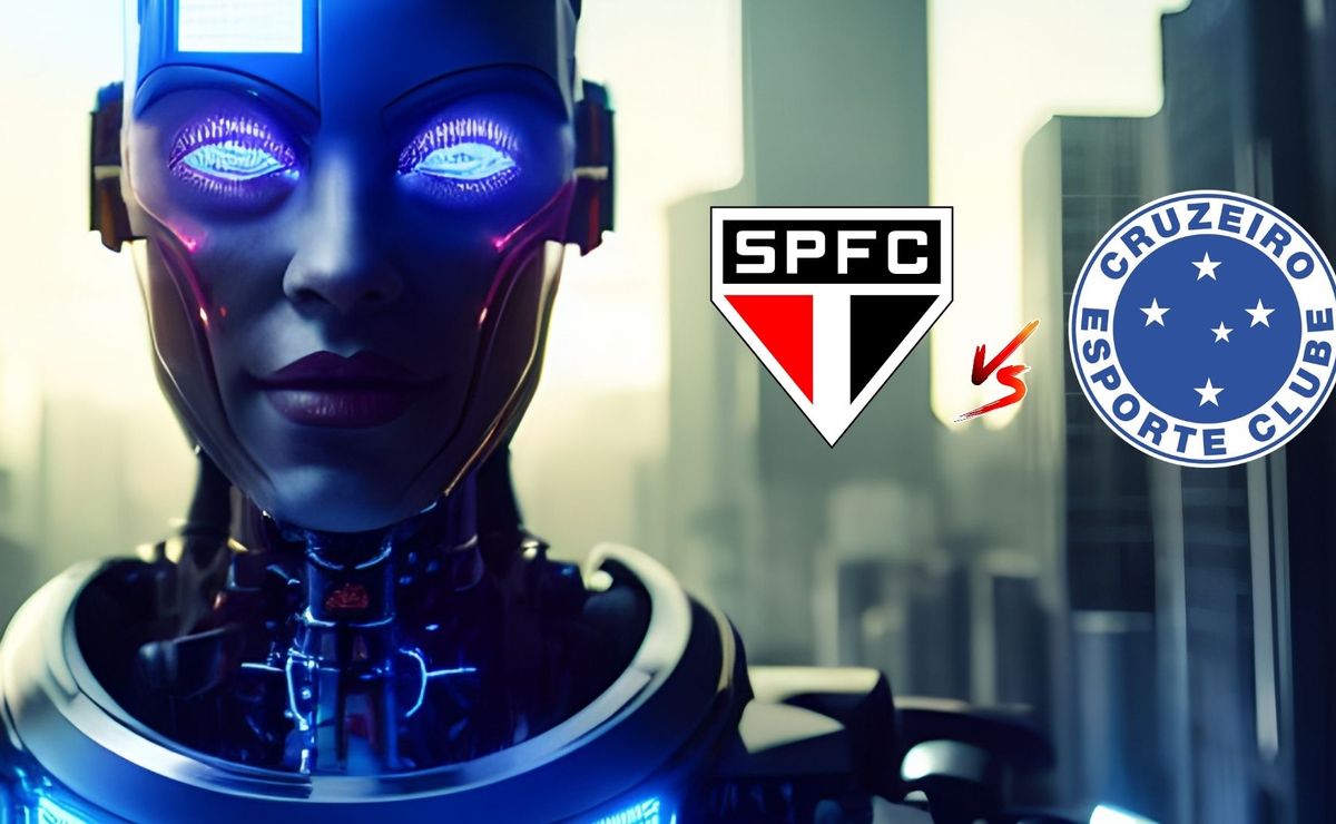 IA crava que São Paulo irá vencer o Cruzeiro pelo campeonato brasileiro