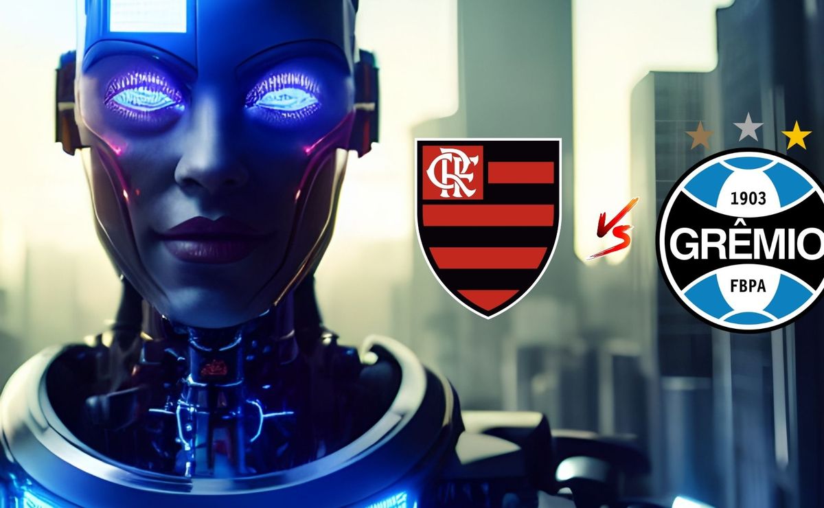Inteligência Artificial crava vitória do Flamengo contra o Grêmio por 3 a 1 pelo campeonato brasileiro