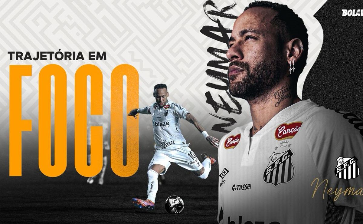 Neymar: do auge mundial ao desafio de reconduzir o Santos a títulos de expressão