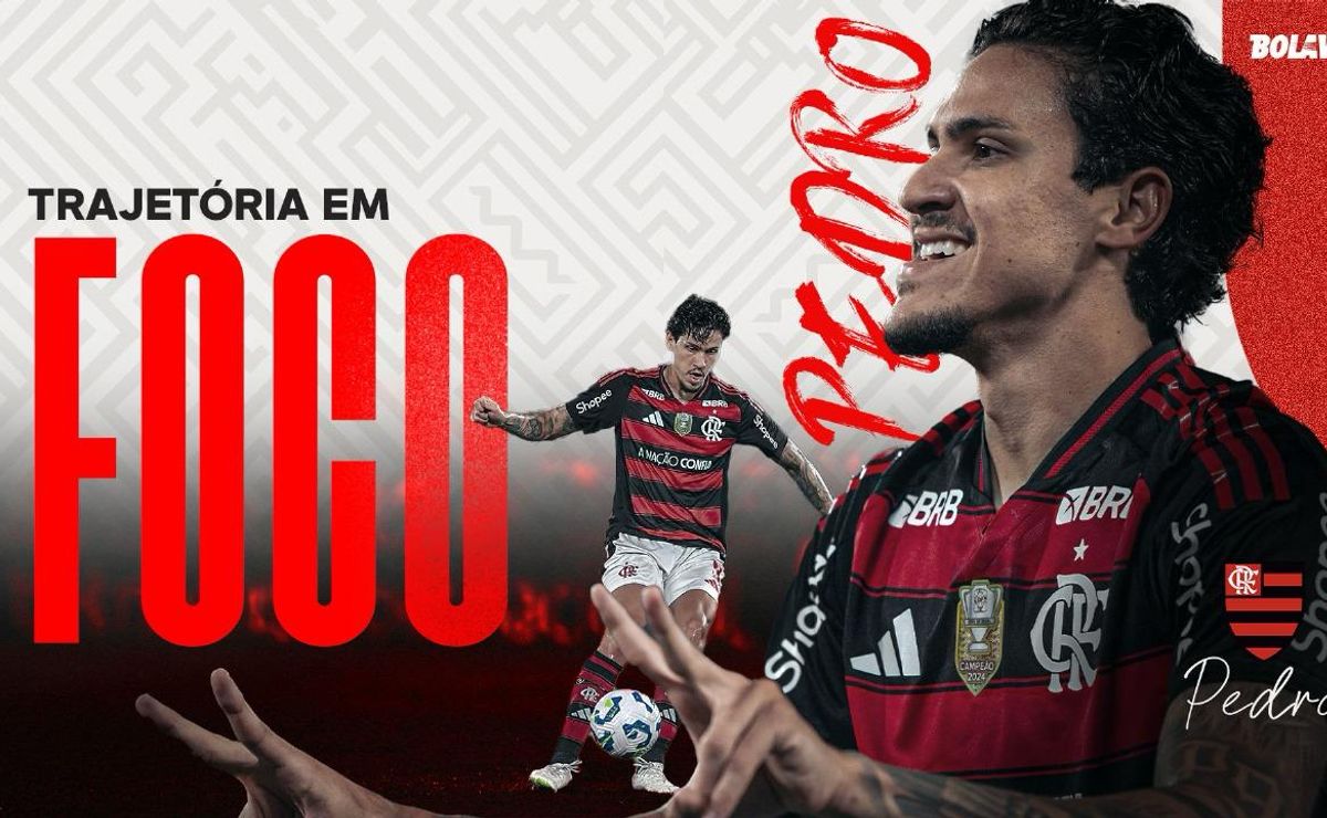 Pedro, do Flamengo: a trajetória do centroavante que se tornou sinônimo de gols e conquistas