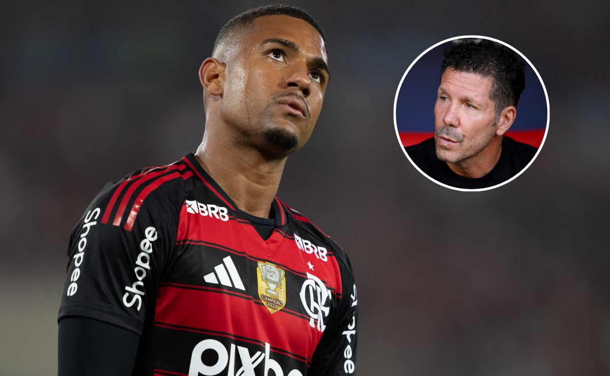 Samuel Lino surpreende ao responder sobre semelhança entre Simeone e Filipe Luís no Flamengo: “Nenhuma”