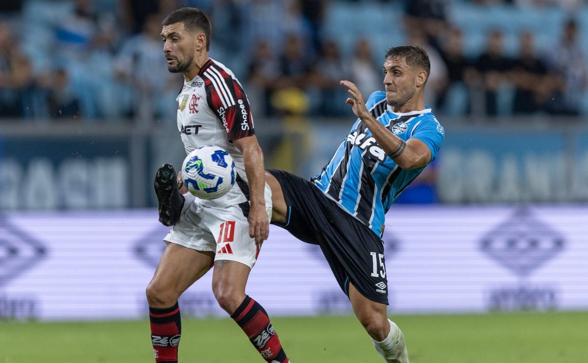 Flamengo chega ao duelo contra o Grêmio com vantagem no retrospecto dos últimos 10 confrontos no Maracaña