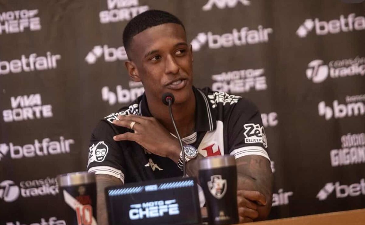 Robert Renan pode reforçar o Vasco contra o Sport no Brasileirão Betano