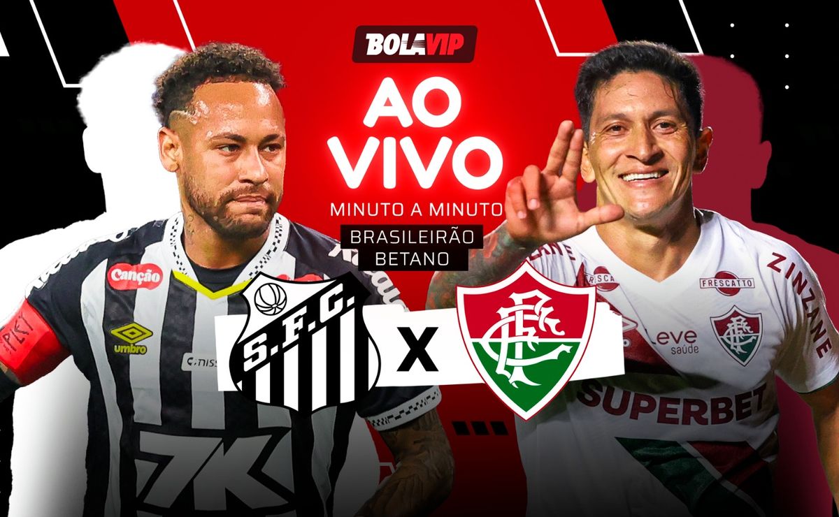 Santos x Fluminense AO VIVO – Pré-jogo em andamento pelo Brasileirão Betano