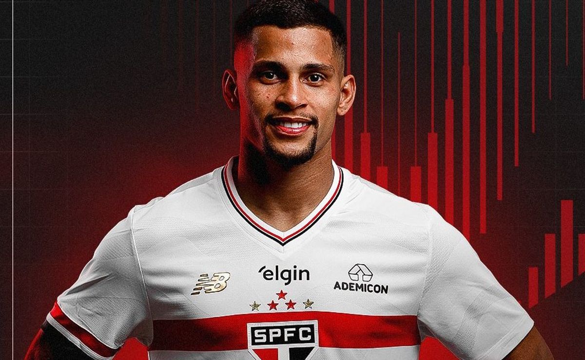 São Paulo anuncia lateral Mailton, ex-Chapecoense, em contrato até 2027