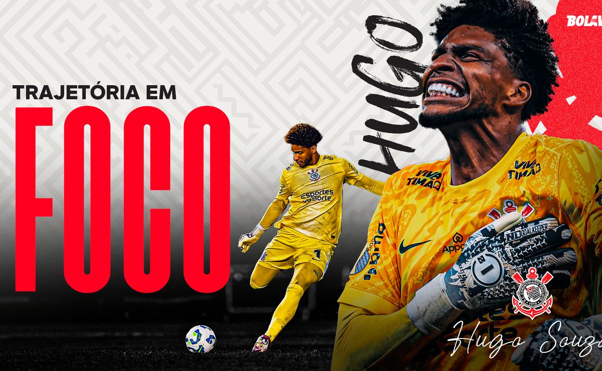 Hugo Souza: de promessa rubro-negra a líder no Corinthians, goleiro que conquistou a Fiel e busca glória nos títulos
