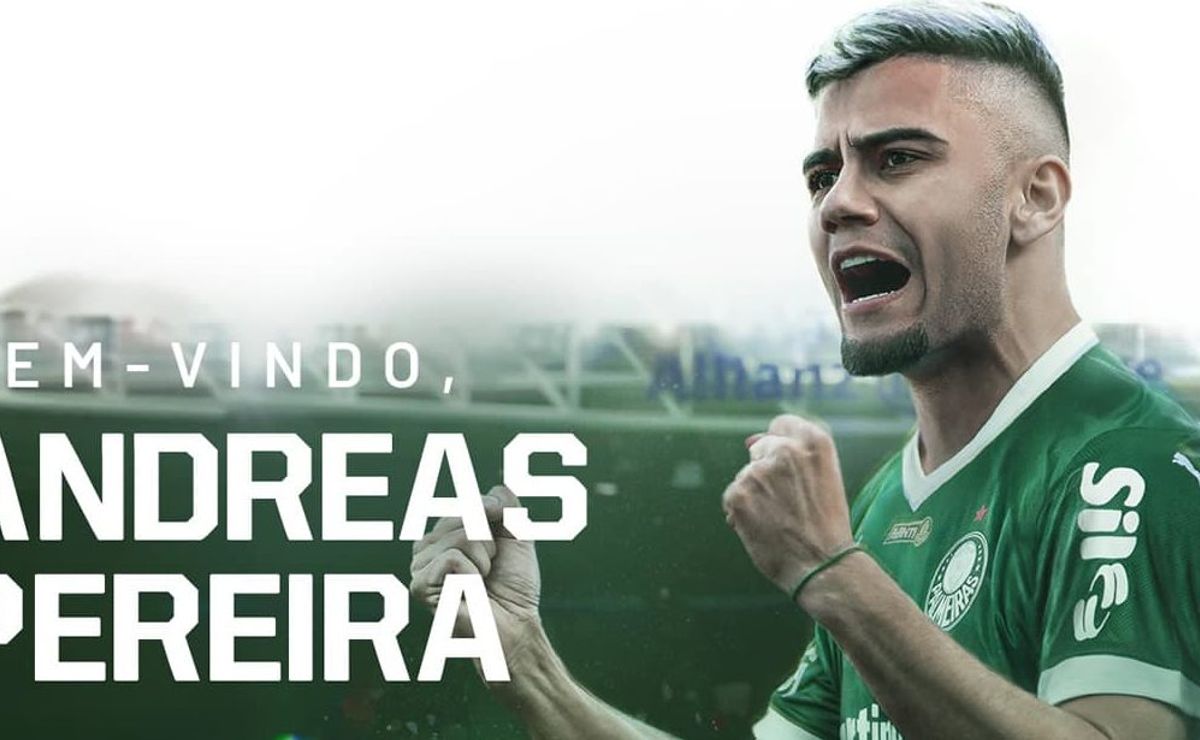 Andreas Pereira é regularizado no BID e já tem data para estrear pelo Palmeiras