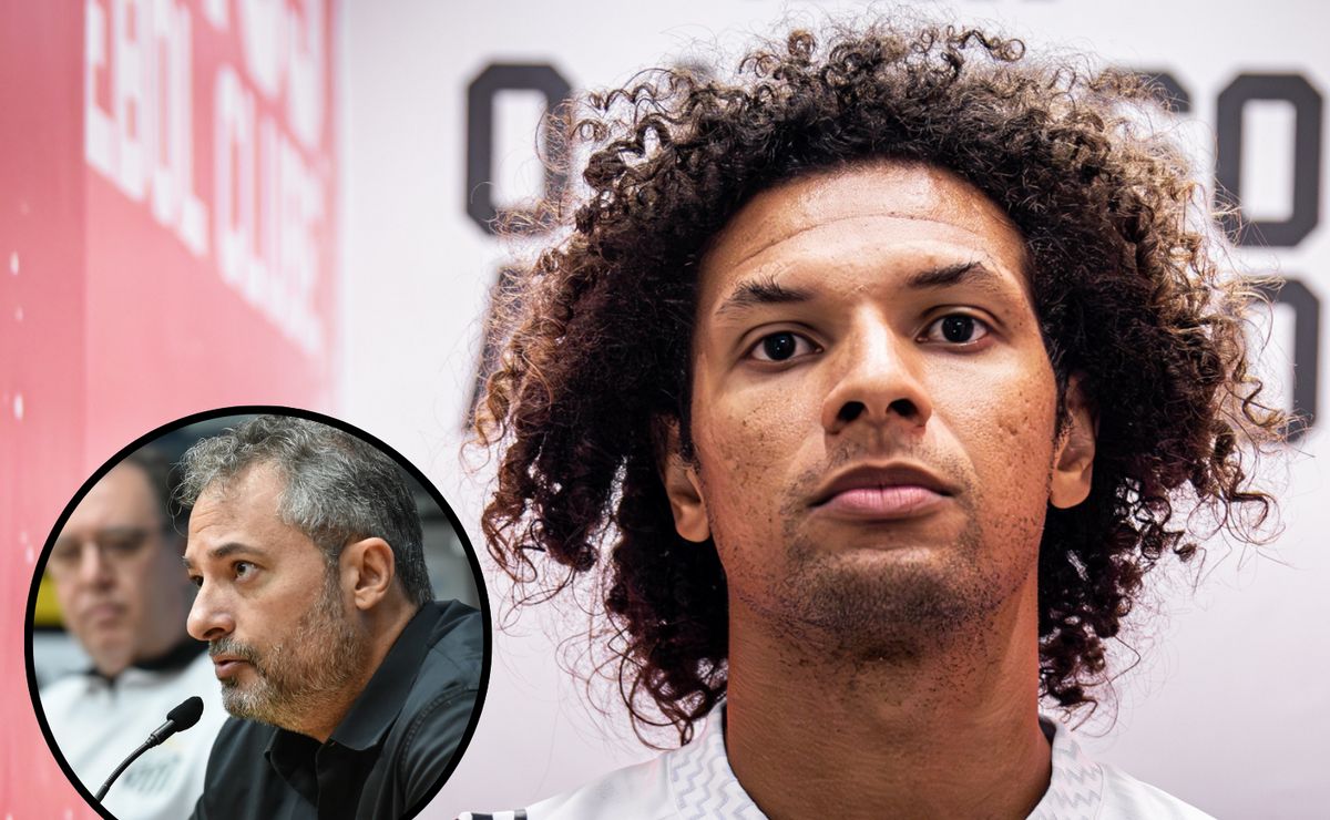 Mattos revela ajuda de Willian Arão no vestiário e Santos descarta saída do medalhão: “Não há possibilidade”