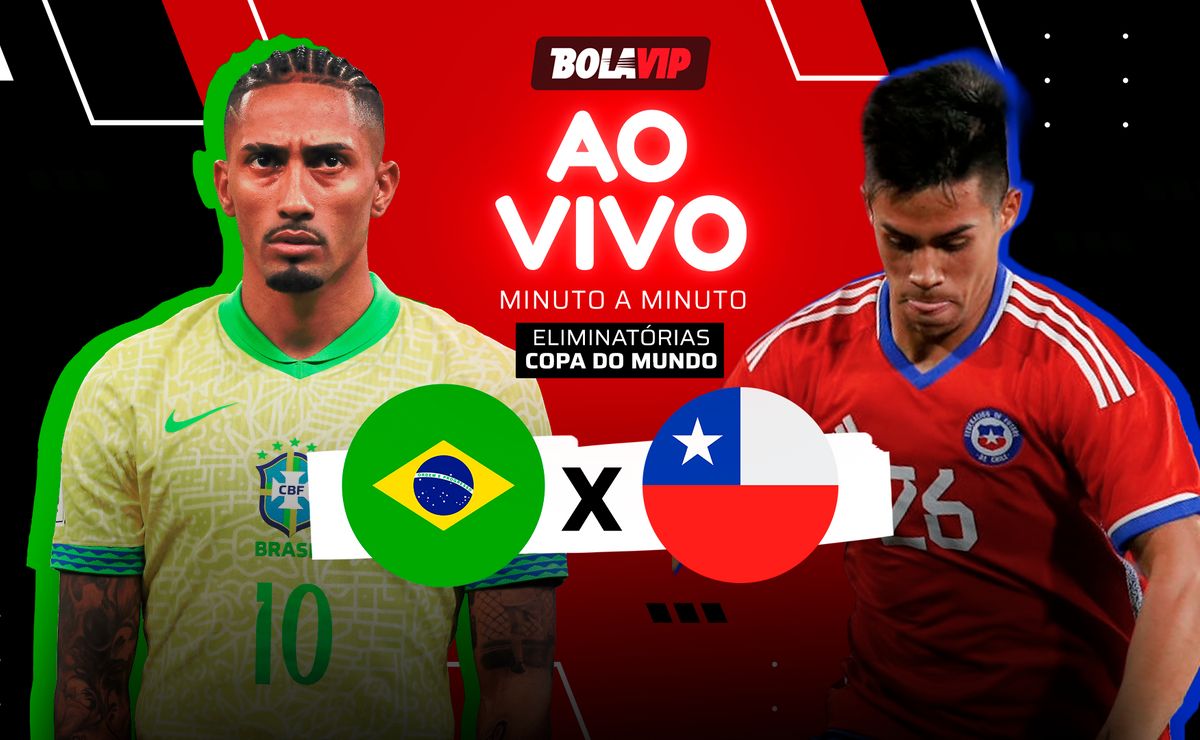 Brasil x Chile AO VIVO – 0 x 0 – Primeiro Tempo em andamento pelas Eliminatórias para a Copa do Mundo
