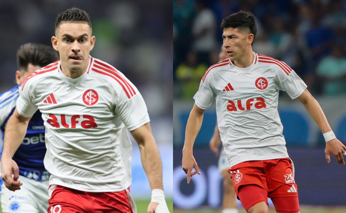 Rafael Borré e Alan Rodríguez fazem recuperação muscular e desfalcam treinos do Internacional
