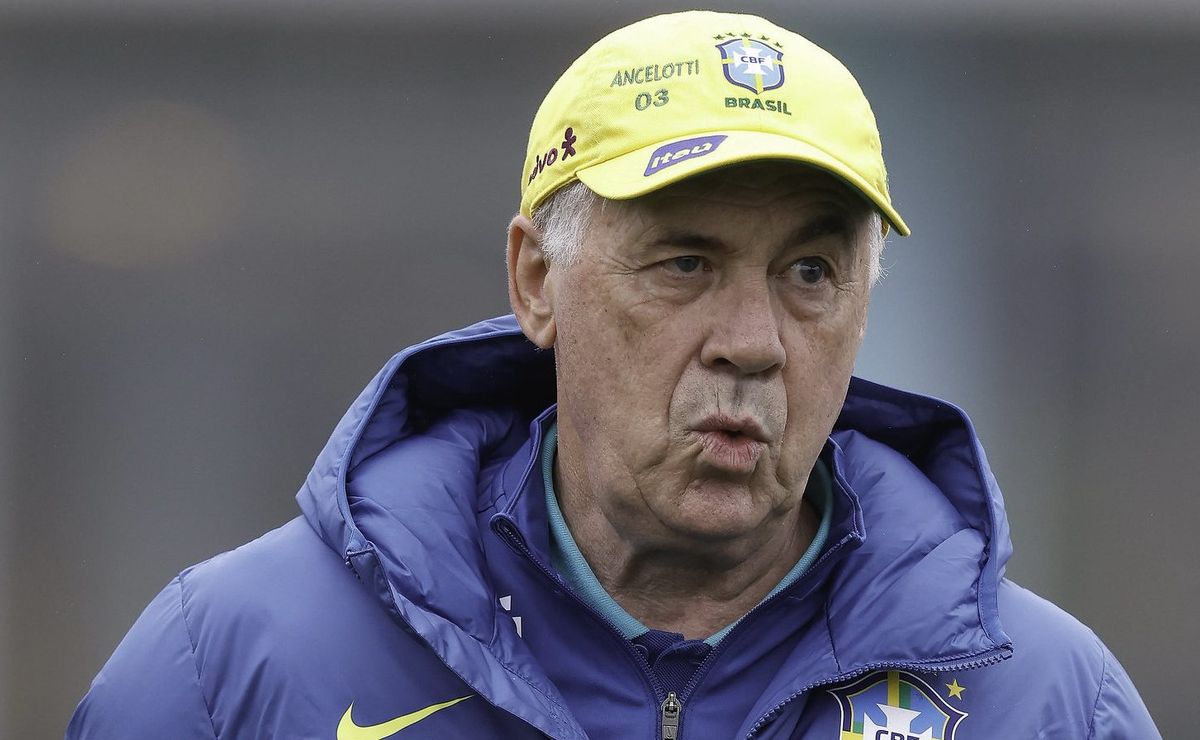 Ancelotti muda escalação da Seleção Brasileira e quarteto de ataque ganha nova formação com Richarlison