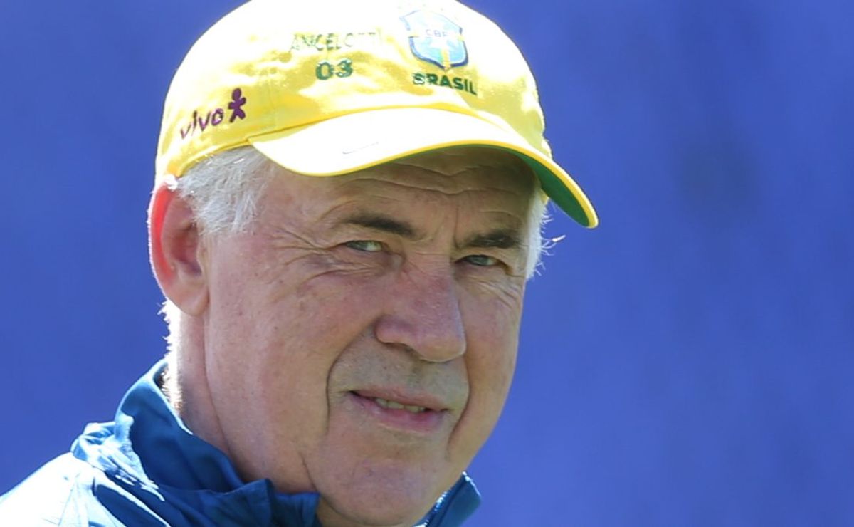 Ancelotti se posiciona sobre lesão Kaio Jorge, do Cruzeiro, e manda recado: “Sentimos muito e que se recupere”