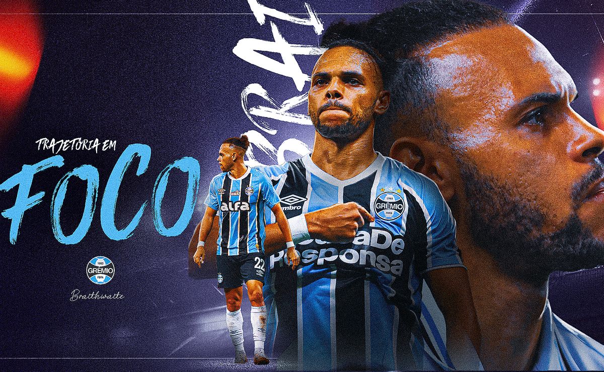 Martin Braithwaite: a trajetória do atacante dinamarquês que busca fazer história no Grêmio