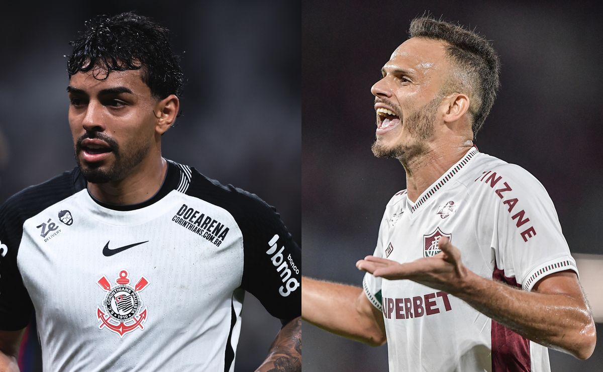 Matheus Bidu, do Corinthians, marcou 75% mais gols que Renê, do Fluminense, na temporada