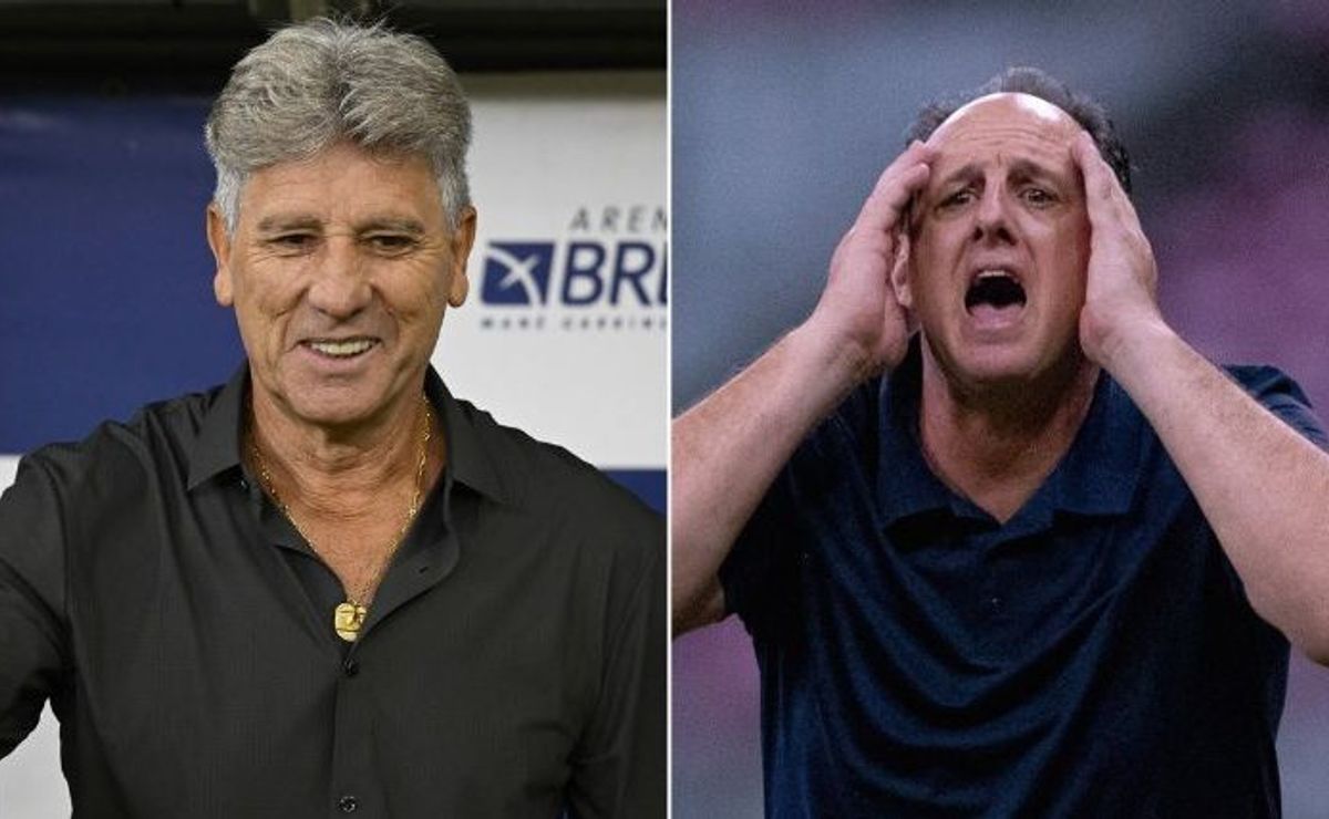 Renato Gaúcho, técnico do Fluminense é 62% mais decisivo que Rogério Ceni em títulos e mata-matas