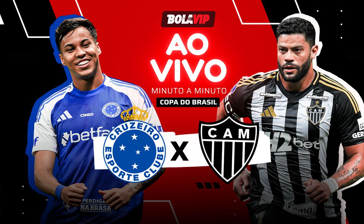 Cruzeiro x Atlético-MG AO VIVO – Onde assistir jogo em tempo real pela Copa do Brasil