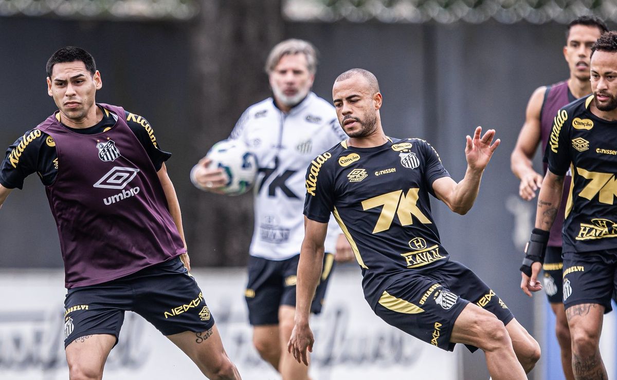 Testes de Vojvoda: Victor Hugo, Caballero e Adonis Frías podem pintar no Santos contra Atlético-MG