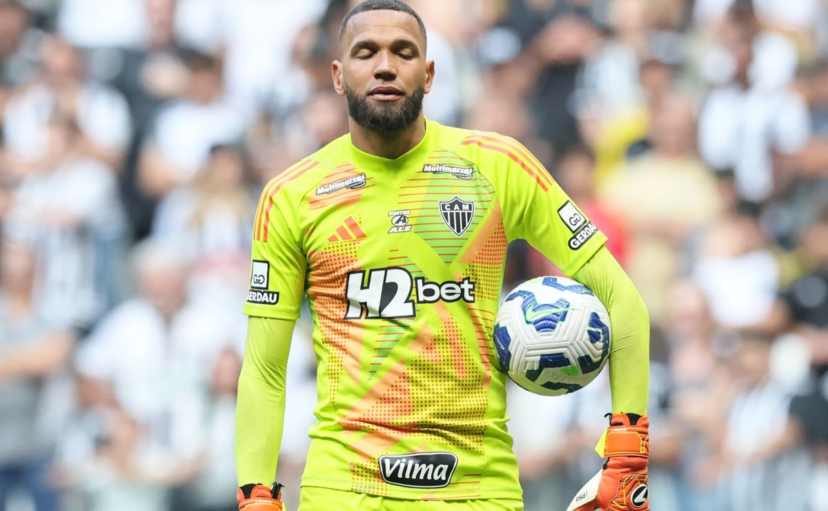 Atlético-MG se manifesta em nota sobre denúncia feita por Everson após jogo com o Santos