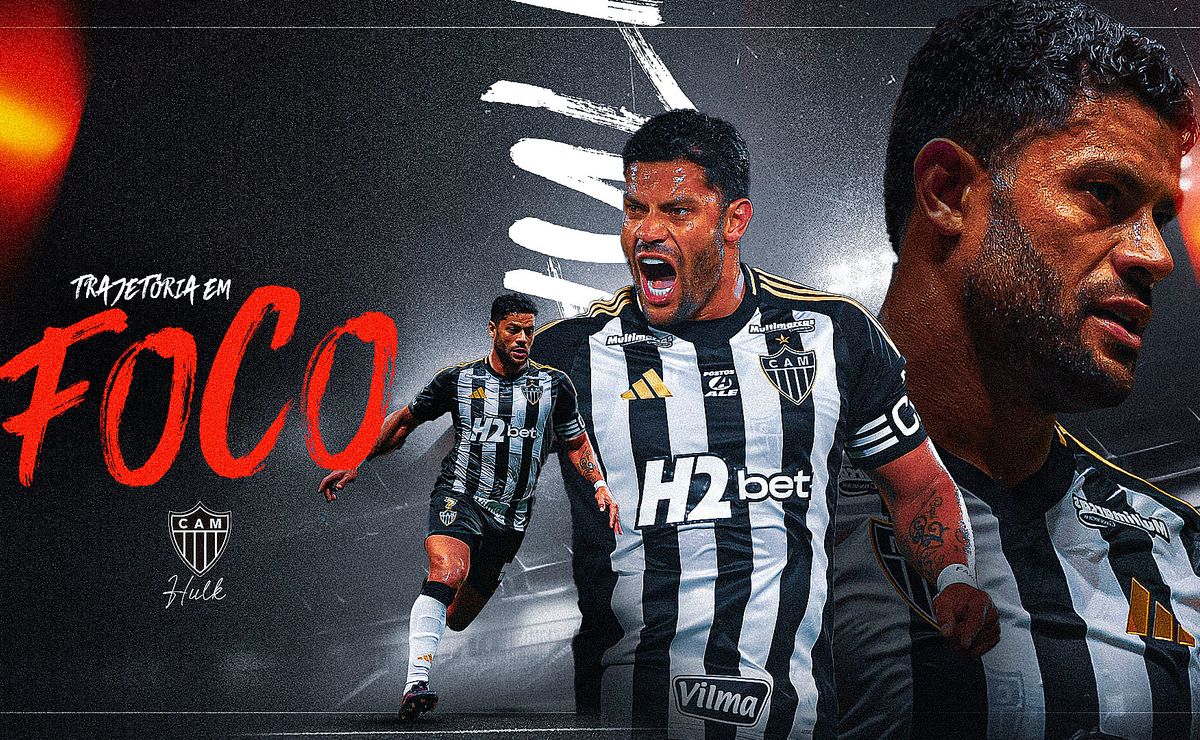 Hulk: a trajetória do atacante que levou o Atlético-MG de volta ao topo do futebol brasileiro