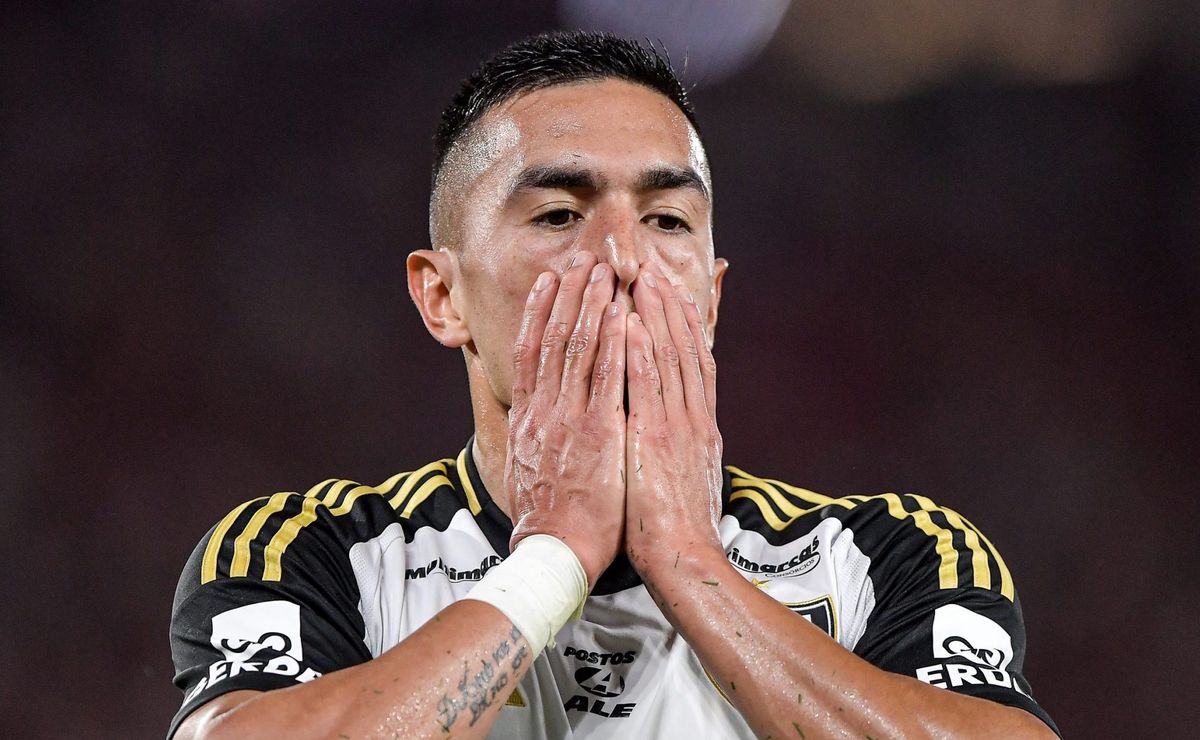 Cuello, no Atlético Mineiro melhora em 87% sua média de gols em relação ao Athletico Paranaense