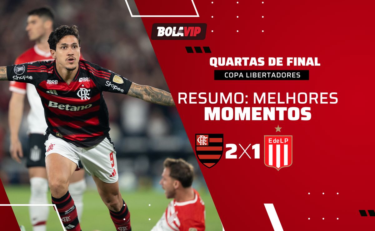 Flamengo marca dois gols no início, mas Estudiantes reage e mantém Libertadores indefinida