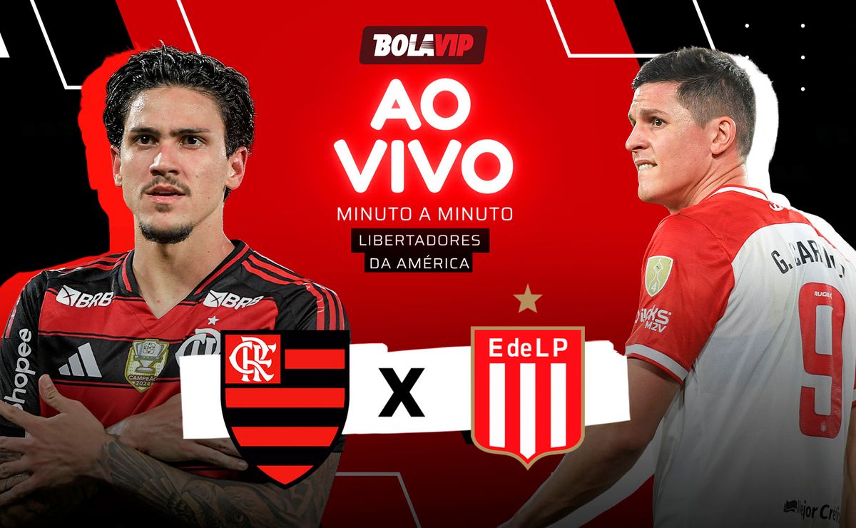 Flamengo x Estudiantes AO VIVO – Ayrton Lucas, De la Cruz e Pedro titulares pela Copa Libertadores