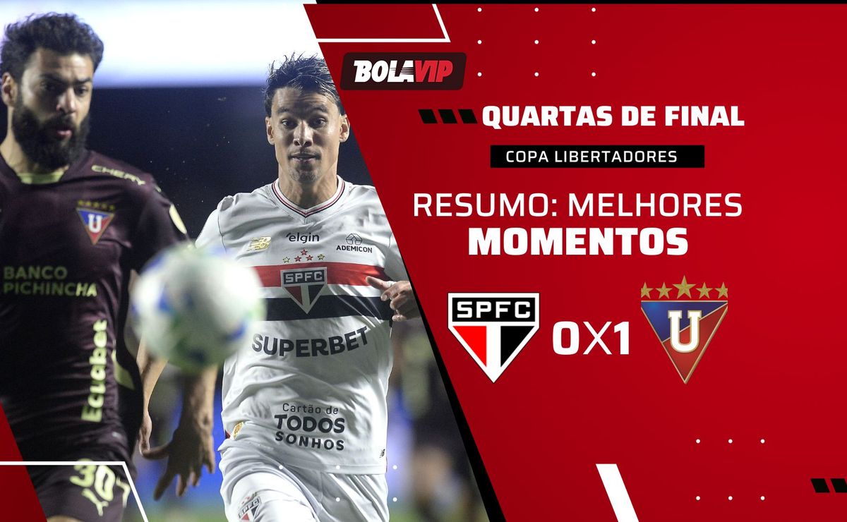 São Paulo 0 x 1 LDU: resumo completo e gol da eliminação tricolor pela Libertadores