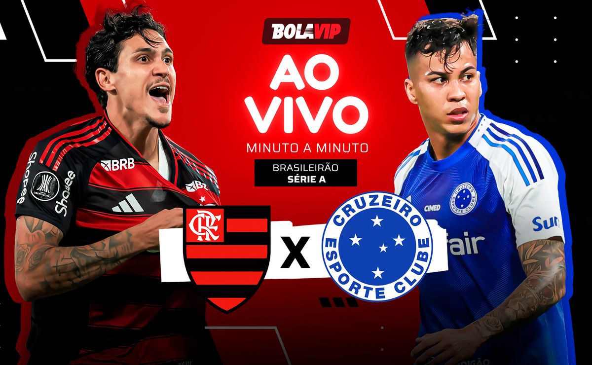 Flamengo x Cruzeiro AO VIVO – 0 x 0 – Primeiro Tempo em andamento pelo Brasileirão Betano