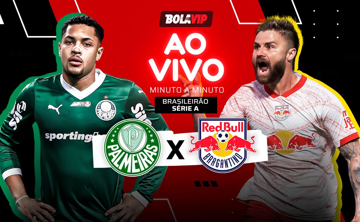 Palmeiras massacra o Red Bull Bragantino e mantém liderança isolada do Brasileirão Betano