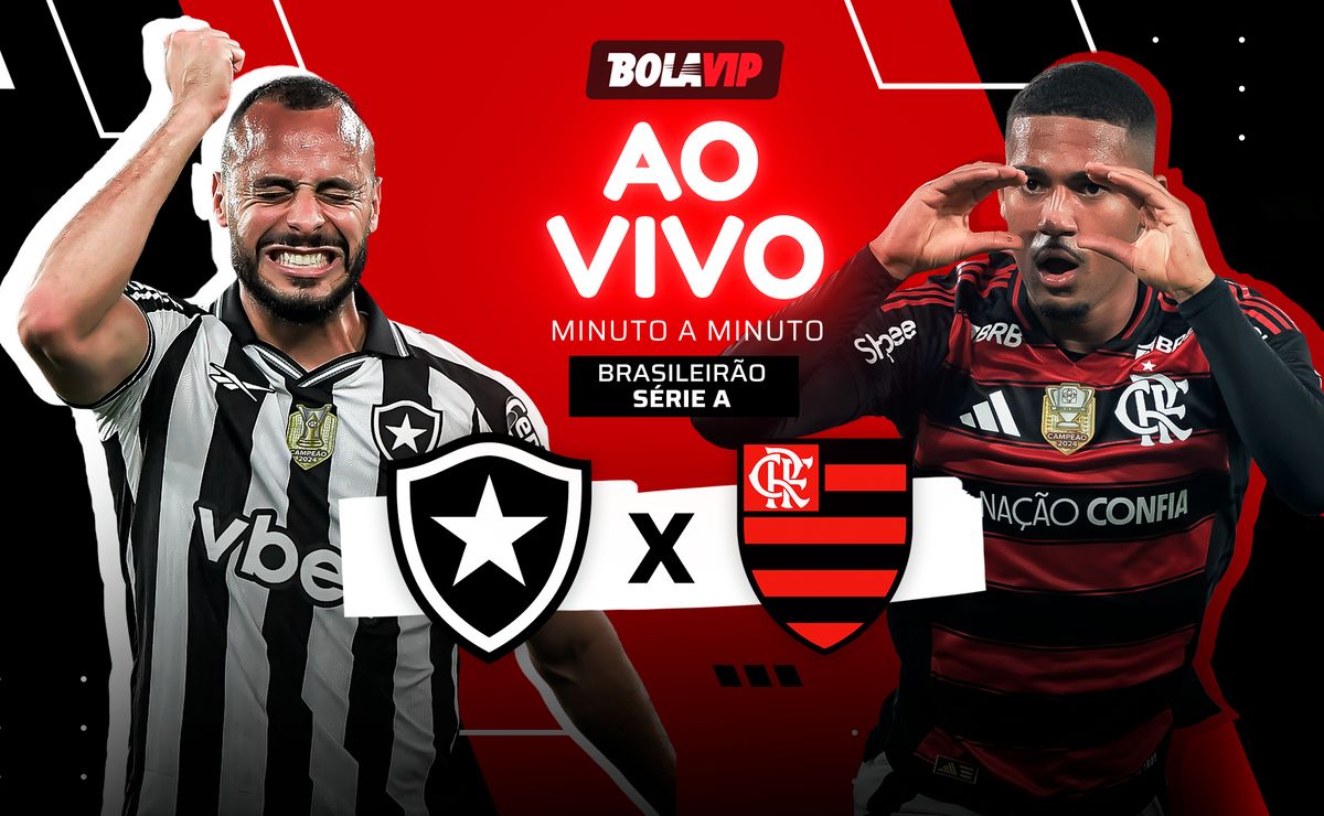 Botafogo x Flamengo AO VIVO – 0 x 3 – Gonzalo Plata amplia o placar pelo Brasileirão Betano