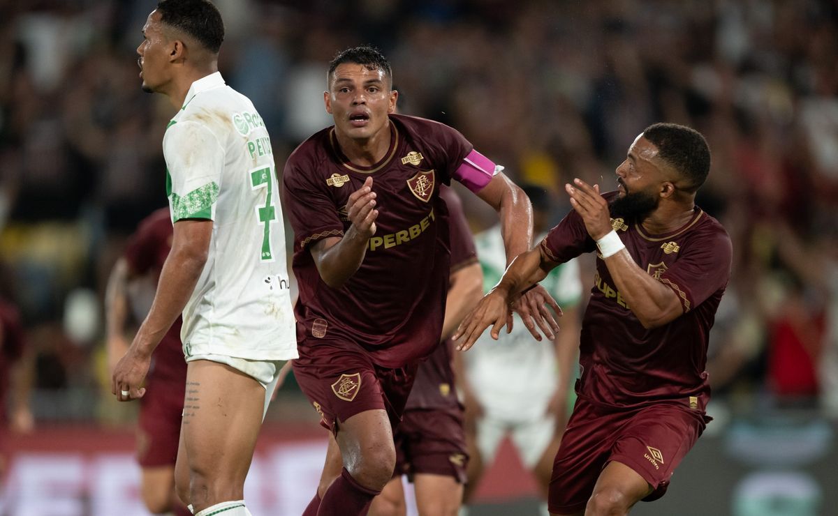 Thiago Silva marca nos acréscimos e garante vitória do Fluminense com o Juventude no Brasileirão